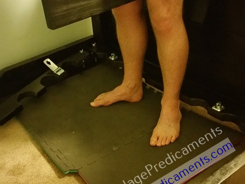 Chastity Wooden Horse Predicament